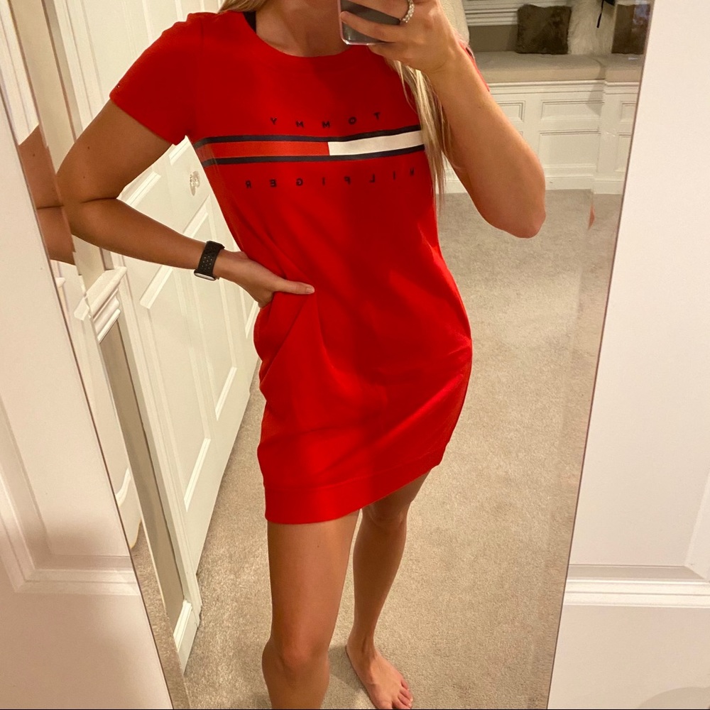 Tommy Hilfiger Red Dress